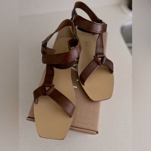 St Agni leather sandals
